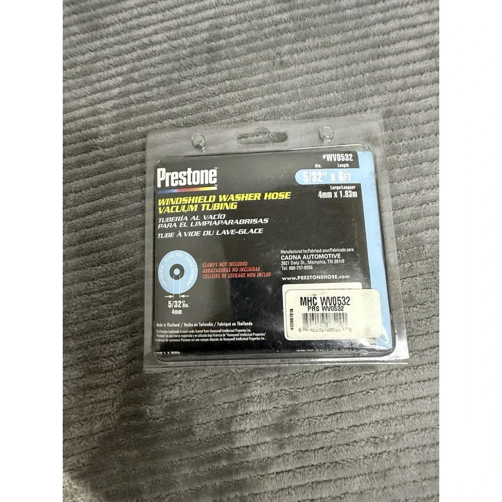 Prestone Windshield Washer Hose